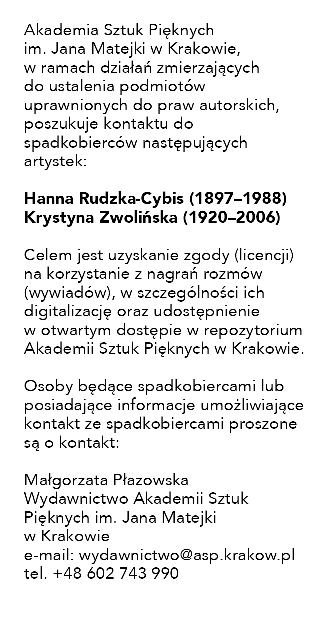 ASP Kraków poszukuje spadkobierców